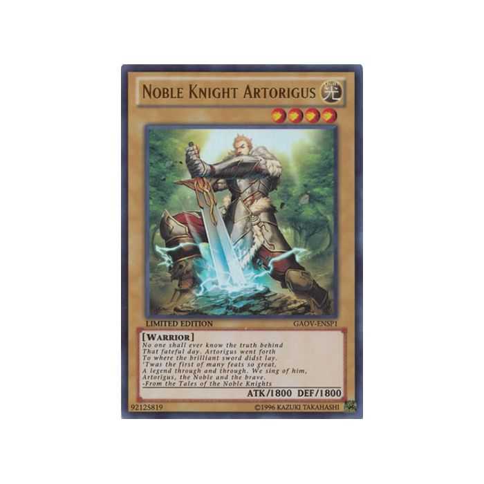 Noble Knight Artorigus (Super Rare)