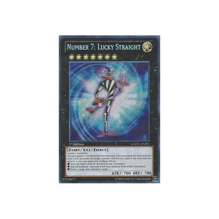 Number 7: Lucky Straight (Secret Rare)