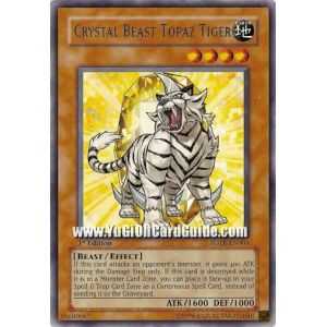Crystal Beast Topaz Tiger (Rare)