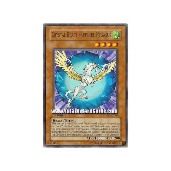 Crystal Beast Sapphire Pegasus (Ultra Rare)