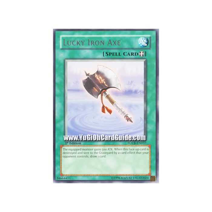 Lucky Iron Axe (Rare)