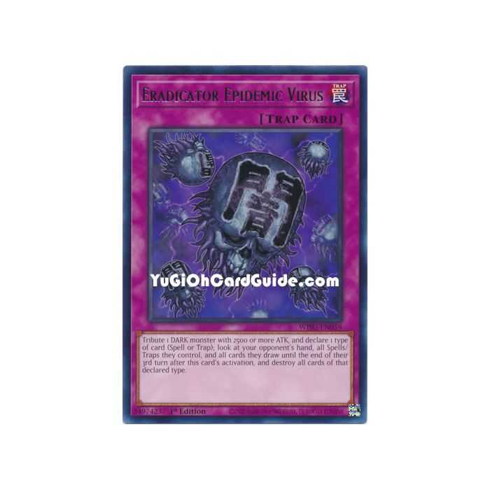 Eradicator Epidemic Virus (Rare) – Wild Survivors | Carta YUGIOH en México