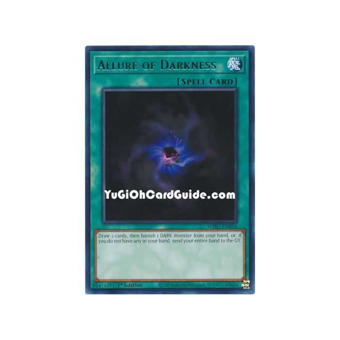 Allure of Darkness (Rare) – Wild Survivors | Carta YUGIOH en México