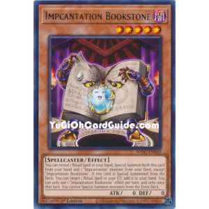 Impcantation Bookstone (Rare) – Wild Survivors | Carta YUGIOH en México
