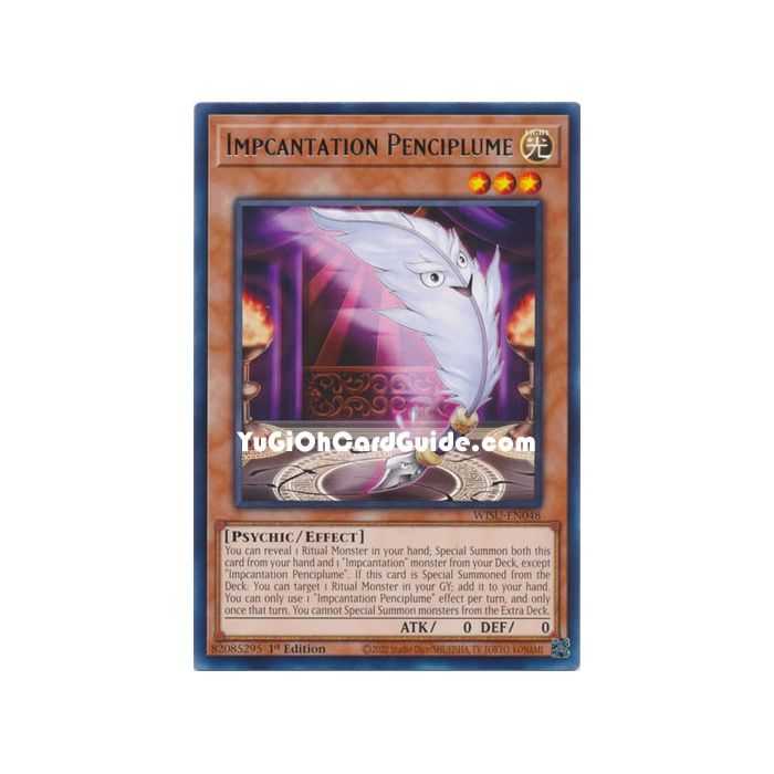 Impcantation Penciplume (Rare) – Wild Survivors | Carta YUGIOH en México