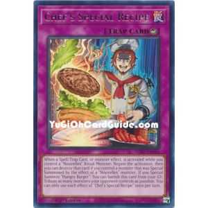Chef's Special Recipe (Rare) – Wild Survivors | Carta YUGIOH en México
