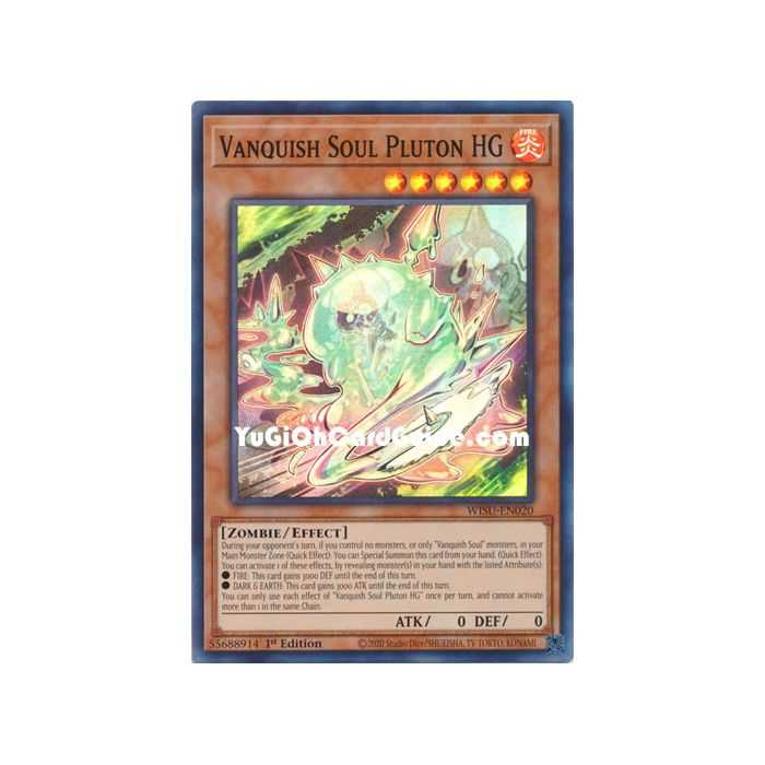 Vanquish Soul Pluton HG (Super Rare) – Wild Survivors | Carta YUGIOH en México