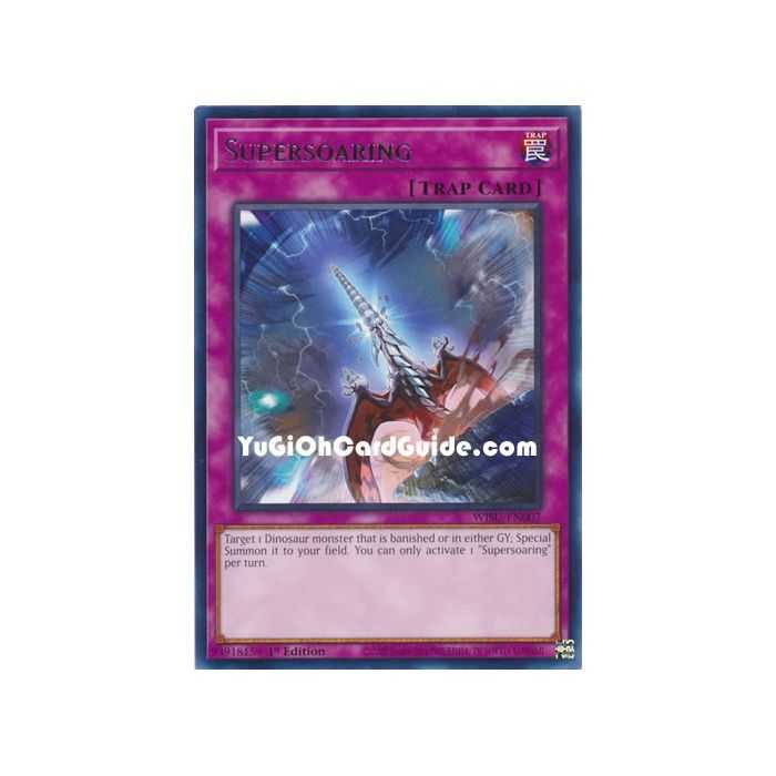 Supersoaring (Rare) – Wild Survivors | Carta YUGIOH en México