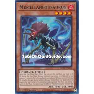 Miscellaneousaurus (Rare) – Wild Survivors | Carta YUGIOH en México