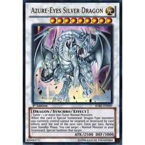 Azure-Eyes Silver Dragon (Ultra Rare)