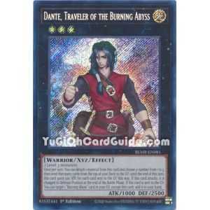 Dante, Traveler of the Burning Abyss (Secret Rare)