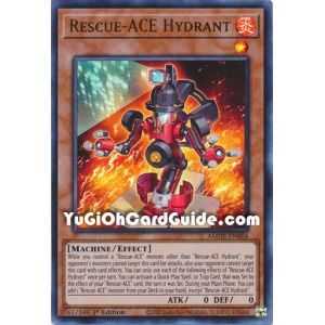 Rescue-ACE Hydrant (Collector Rare) – Amazing Defenders | Carta YUGIOH en México