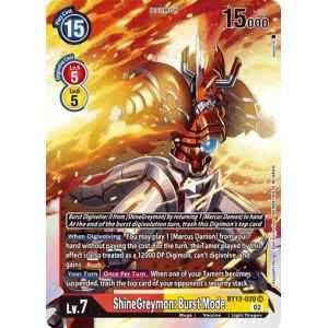 ShineGreymon: Burst Mode (Super Rare)