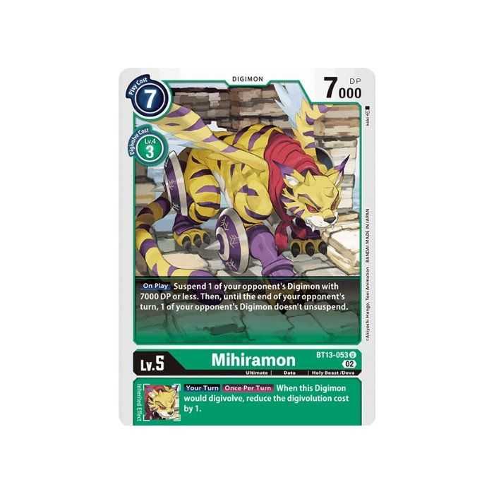 Mihiramon (Uncommon)