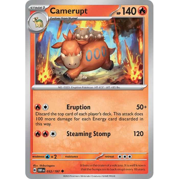 Camerupt - Reverse