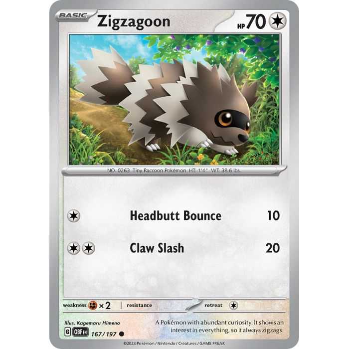 Zigzagoon - Reverse