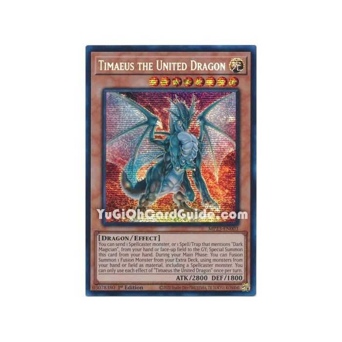 Timaeus the United Dragon (Prismatic Secret Rare)