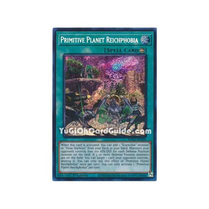Primitive Planet Reichphobia (Prismatic Secret Rare)