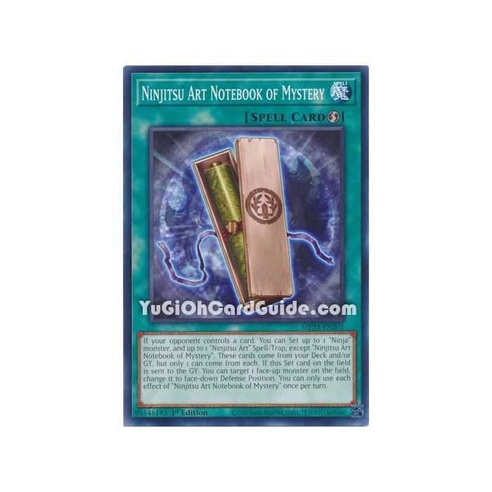 Ninjitsu Art Notebook of Mystery (Common)