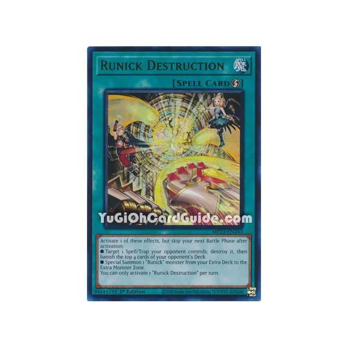 Runick Destruction (Ultra Rare)