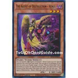 The Agent of Destruction - Venus (Ultra Rare) – 2023 25th Anniversary Tin | Carta YUGIOH en México
