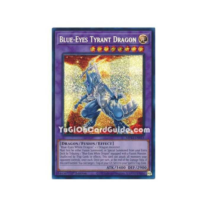 Blue-Eyes Tyrant Dragon (Prismatic Secret Rare) – 2023 25th Anniversary Tin | Carta YUGIOH en México