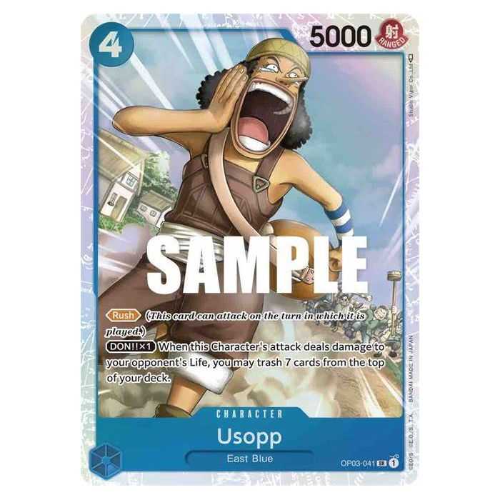 Usopp (Super Rare) – OP3 Pillars of Strength | Carta ONE PIECE en México