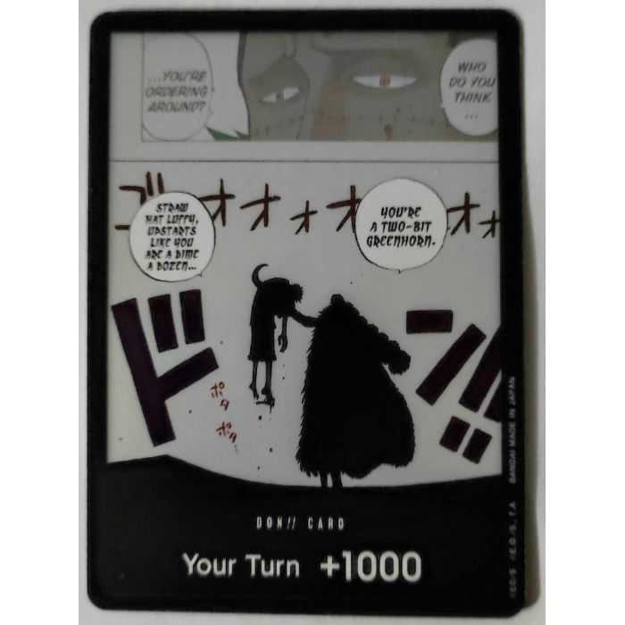 Don!! Card DP01 (Special DON!!) V1 – OP4 Kingdom of Intrigue | Carta ONE PIECE en México