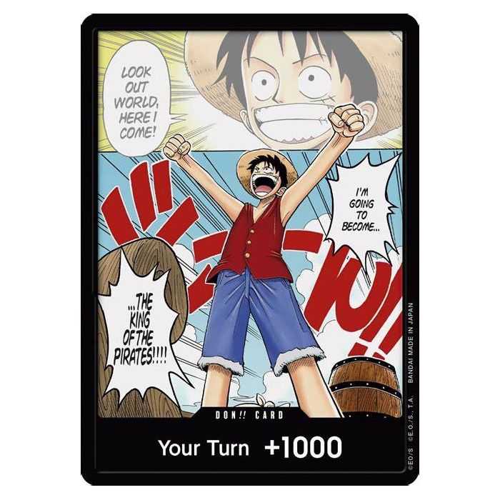 Don!! Card OP01 (Special DON!!) – OP1 Romance Dawn | Carta ONE PIECE en México
