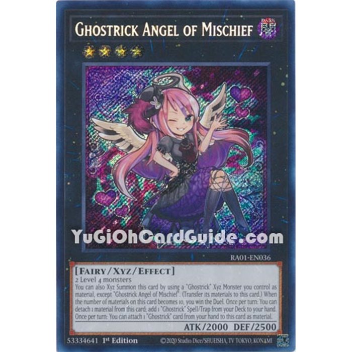 Ghostrick Angel of Mischief (Prismatic Ultimate Rare)
