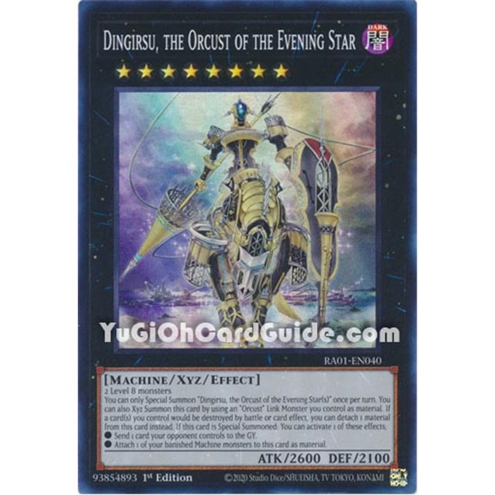 Dingirsu, the Orcust of the Evening Star (Prismatic Collector Rare)