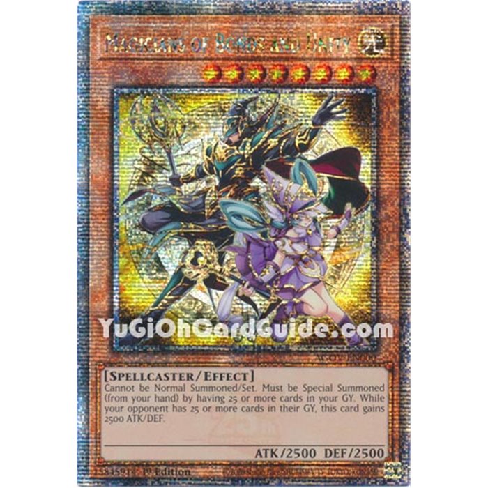 Magicians of Bonds and Unity (Quarter Century Secret Rare)