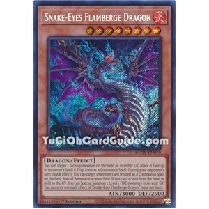 Snake-Eyes Flamberge Dragon (Secret Rare)