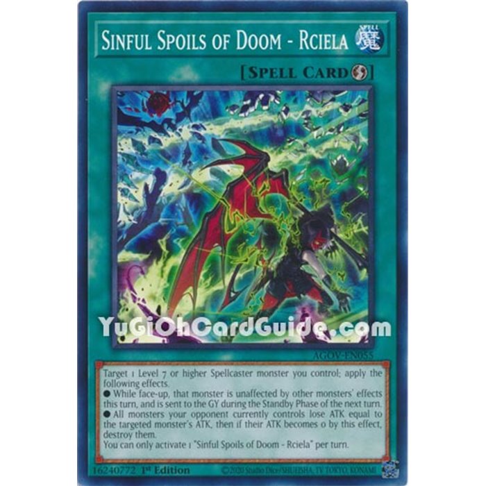 Sinful Spoils of Doom - Rciela (Common)