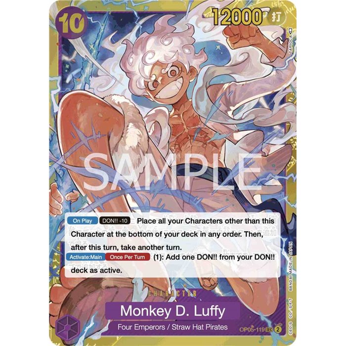 Monkey.D.Luffy  (Secret Rare)