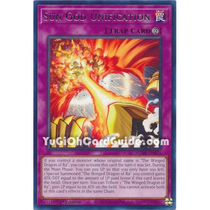 Sun God Unification (Rare)