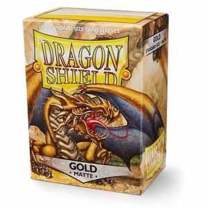 Micas Dragon Shield Standard Matte C/100 Gold