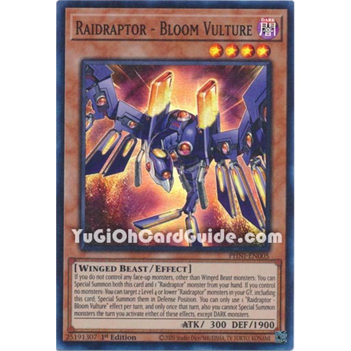Raidraptor - Bloom Vulture (Super Rare)
