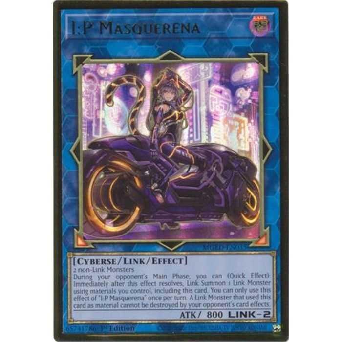 I:P Masquerena - Alternart Art (Premium Gold Rare) – Maximum Gold El Dorado | Carta YUGIOH en México