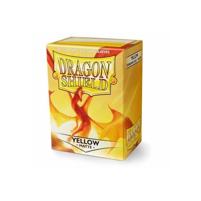 Micas Dragon Shield Standard Matte C/100 Yellow