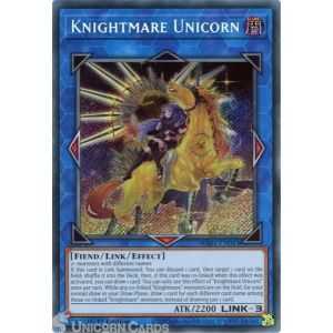 Knightmare Unicorn (Alternative Art) (Prismatic Collector Rare) – 25th Anniversary Rarity Collection | Carta YUGIOH en México