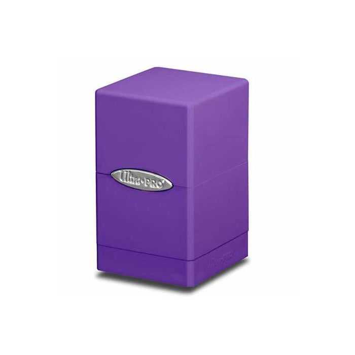 Ultra-Pro Satin Tower Deck Box Color Púrpura