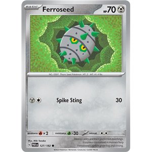 Ferroseed (Reverse/Holo)