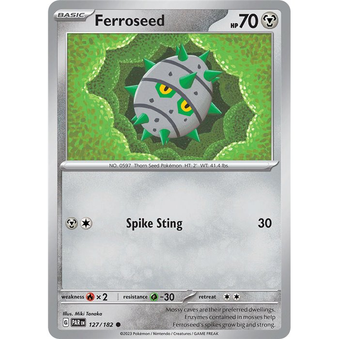 Ferroseed (Reverse/Holo)