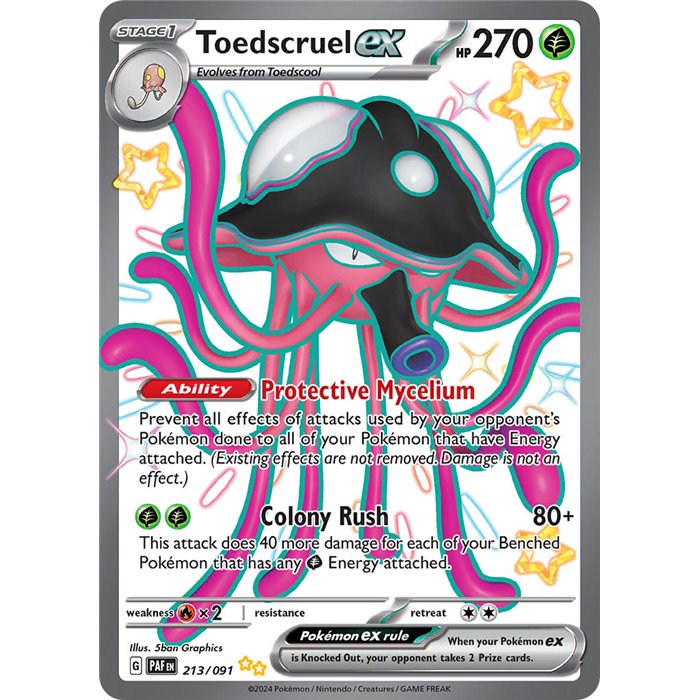 Toedscruel EX (Shiny)