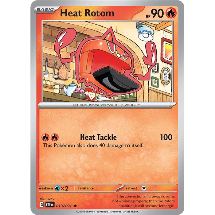 Rotom Calor (Reverse/Holo)