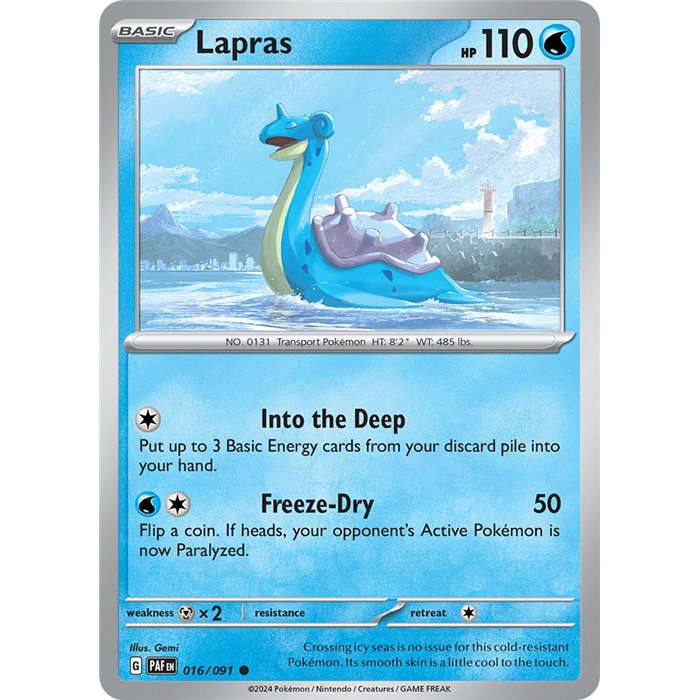 Lapras (Reverse/Holo)