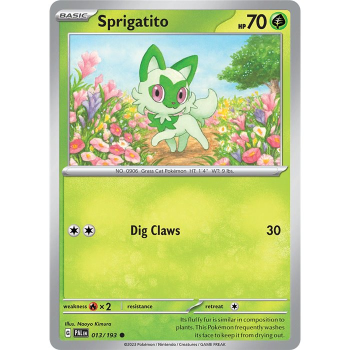 Sprigatito (Reverse/Holo)