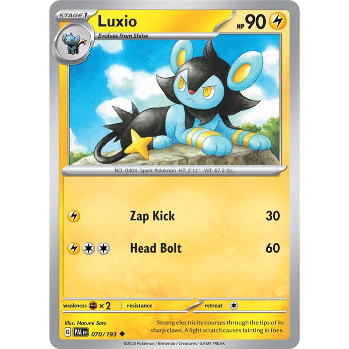 Luxio (Reverse/Holo)