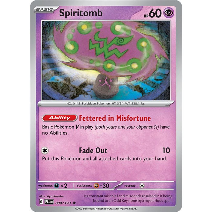 Spiritomb (Reverse/Holo)